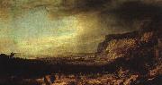 SEGHERS, Hercules Mountainous Landscape  af oil painting reproduction